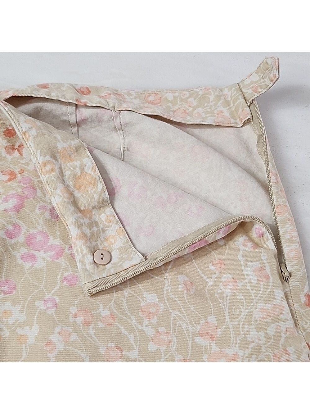 J.Jill Floral Print Pants Size 10 stretch - Picture 6 of 8
